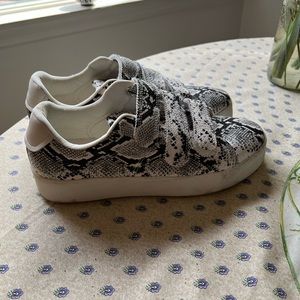 MANGO Velcro Platform Sneakers